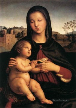 ラファエル Painting - 聖母子 1503 ルネサンスの巨匠ラファエロ